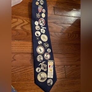 Republican Presidential Election Museum Artifacts Silk Neck Tie